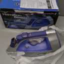 Hamilton Beach Steam Iron & Vertical Steamer for Clothes with Scratch-Resistant Durathon Soleplate, 8' Retractable Cord, 3-Way Auto Shutoff, Anti-Drip, 1500 Watts, Blue