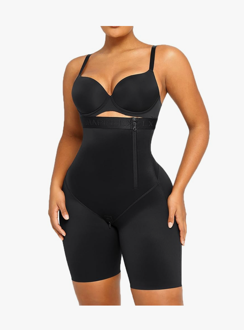 SHAPELLX Shapewear Tummy Control for Women Butt Lifting High Waist Shorts Faja Body Shaper Thigh Slimming Panties, Size:XXL