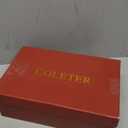 COLETER Women's 4 Inch Pumps Pointy Toe Wedding Dress Shoes Slip on Stiletto Pumps (8.5, 02 Black)