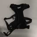 PUPTECK Cat Harness and Leash Set Escape Proof for Walking, Breathable Mash Vest Adjustable Harness for Cats Puppy Small Animals, Reflective at Night, Black Medium (M: Neck 11.4"-15.3", Chest 12.8"-20")