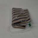 OJIA Front Door Mat Outside Entrance 24"x35" Front Door Rug Washable Porch Rug Woven Striped Outdoor Rugs Entryway Rugs Indoor Small Area Rug for Kitchen Entry Bathroom, Tan/Black