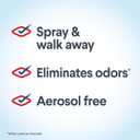 Clorox Free & Clear Disinfecting Mist Refill, Household Essentials, Fragrance Free, 14 Fluid Ounces, Pack of 3