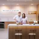 LEPOWER-TEC Recessed LED Can Lights 6 Inch, Smart Wi-Fi Connect White LED Ceiling Light, Adjustable 2700K-6500K Downlight with Junction Box, APP & Voice Control, 1100 Lumens, 4 Pack