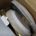 Crisky 40th Birthday Disposable Napkins Black and Gold Dessert Beverage Cocktail Cake Napkins 40th Birthday Decoration Party Supplies for Man, Vintage 1986, 50 Pack 4.9"x4.9" Folded