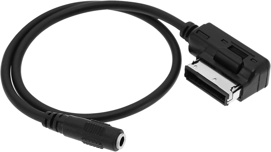 SING F LTD 3.5mm Female Cable Replacement Compatible with Mercedes-Benz 2008-2016 with MI Port MI to 3.5mm Female Music Interface Cable Adapter