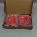 Door Hinge Cover Trim Exterior Accessories for Jeep Wrangler JK JKU Sport Rubicon Sahara X Unlimited 2-Door & 4-Door 2007-2018 (Red 8PCS)