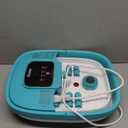 HOSPAN Collapsible Foot Spa with Heat, Bubble, Red Light, and Temperature Control, Foot Bath Massager with 8 Shiatsu Massage Rollers, Pedicure Foot Spa for Relaxation - FS01A (Sky Blue)