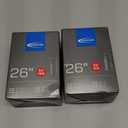Schwalbe SV12A 26 inch Bike Inner Tubes - 26 x 1.00-1.50, Presta 40mm Valve (2 Pack)