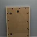 16x24 Frame Set of 3, Natural Wood Grain 16x24 Poster Frame for Gallery Wall Mounting (3 Pack,Natural)