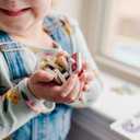 Melissa & Doug Classic Wooden Peg Puzzles (Set of 3) - Numbers, Alphabet, and Colors