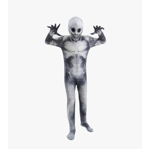 Halloween Costume for Kids Scary Bodysuit Dress Up Party Cosplay Toys Gifts for 3-10 Years Boys Girls