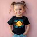 Happy Pi Day Shirts for Kids Boys Girls Toddler 4-8T, Funny Pie Symbol Number Tee, Soft Cotton Short Sleeve (Black)