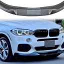 Front Bumper Lip Fit for BMW X5 F15 2014-2018 M-Sport,3 PCS Front Bumper Lip Body Kit Compatible with BMW X5 F15 2014-2018 M-Sport Front Splitter,Carbon