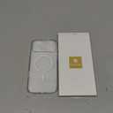 Miracase Magnetic for iPhone 17 Pro Max Case with Screen Protector [Compatible with MagSafe] Slim Thin Phone Case Military-Grade Protected for 17 ProMax Cover Bumper 6.9", Clear