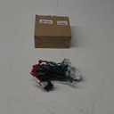 BOHON Christmas Lights Outdoor Faceted G15 50 LED 17ft Plug in Mini Globe String Lights Waterproof Extendable Green Wire for Indoor Patio Xmas Thanksgiving Tree Decoration Red and Warm White