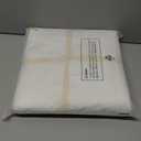 BDEAR Linen Feel Off White Duvet Cover King Size 104'' W x 90'' L, Percale 100% Washed Cotton Duvet Cover with Zipper Closure Plus 2 Pillowcases, Oeko TEX Standard 100 Certificated