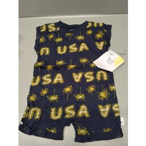 Burt's Bees Baby 100% Organic Cotton One-Piece Outfit Coverall 12 M