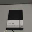 2026 Planner, Weekly and Monthly Planners, Faux Leather Daily Calendar 2026 Planner, 12 Month Agenda from Jan. to Dec., Hardcover Habit Tracker Journal 5.75" x 8.4"(Black)