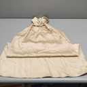 Floerns Women's Pearl Beaded Halter Twist Sleeveless Tie Back Dress A Line Dress (Medium)