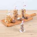 Restaurantware Bag Tek 2 x 1.5 x 5 Inch Retail Bags 100 Durable Candy Bags - Gusset Sleeved Disposable Clear BOPP Gusset Bags Flat-Bottomed For Restaurants Cafes And Delis