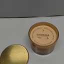 Luxury Coconut Scented Candle - Large 3 Wick Jar Candle - Elegant Gift for Women & Men - 100% Natural Soy Wax - Up to 40 Hours Burning Time - Housewarming Aromatherapy Candle for Home