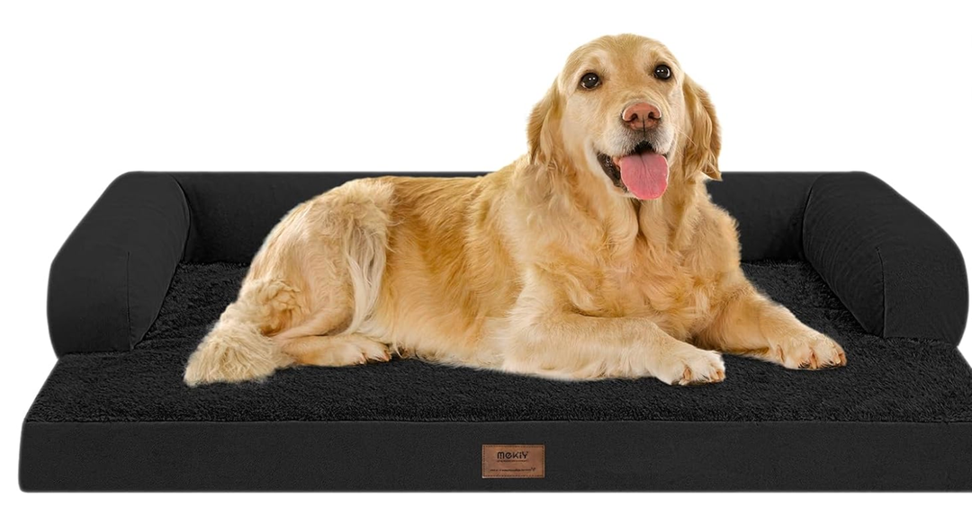 Extra Large Dog Bed Orthopedic Waterproof: Memory Foam Dog Bed for XL XLarge Extra Big Dogs - Couch Sofa - Washable with Removable Cover