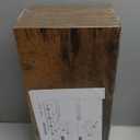 QEEIG Floating Shelves for Wall Bathroom Shelf Bedroom Kitchen Living Room Hanging Book Shelves Small Farmhouse Decor 16 inch Set of 3, Rustic Brown (015-BN3)