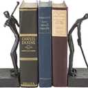 Golfers Iron Bookend Set Golf Home Decor and Office Decor - Great Gift Idea for Golf Lovers