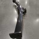 Heavy-duty black powder-coated steel trailer hitch receiver featuring a welded square cross tube, integrated safety chain loops. Designed for towing trailers and supporting hitch-mounted accessories such as bike racks and cargo carriers. Durable corrosion-resistant finish with robust welded construction for long-lasting performance.