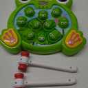 YEEBAY Whack A Frog Game with 2 Hammers, Toddler Early Developmental Learning Toy, Fun Birthday Gift for Kids Age 2+, Toys for 2 3 4 Year Old Boys Grils (Multicolor)