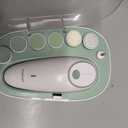 Momcozy Baby Nail File Electric, Gentle Baby Nail Trimmer Electric, Baby Nail Clipper with Night Light, 7 Grinding Head Replacement Pads, Green