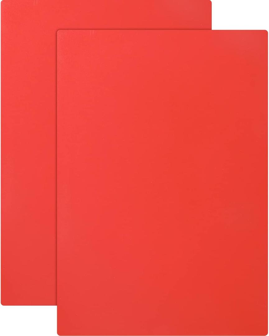 Tondiamo 2 Sheets Rubber Stamp Sheets for Laser Engraving Machine, A4 Rubber Stamp for Laser Cutter Soft to Make Stamps, 2.3 mm(Orange)