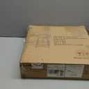 Gadroad Round End Table with Charging Station, USB Ports and Anti-Drop Fence, Wood Tabletop & Black Metal Frame, 2-Tier Side Table for Living Room, Bedroom, Black 15.7 * 15.7 * 23.0 inches