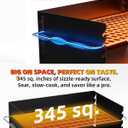 Charcoal Grill, Park Style Charcoal Grill, 30" x 17" Heavy Duty BBQ Grill Charcoal, Adjustable Single Post Barbeque Grill for Camping, Outdoor Cooking, Backyard, Patio, Camp Grilling Barbecues Cookout