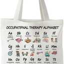 Nurse Canvas Tote Bag, Nurse Appreciation Gifts, Nursing School Gift Reusable Shopping Grocery Bags