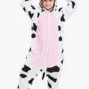 Animal Unisex Onesie Halloween Plush Costumes Sleeping Pajamas Size 160/84 S