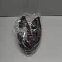 Car Steering Wheel Cover, Anti-Slip, Safety, Soft, Breathable, Heavy Duty, Thick, Full Surround, Sports Style (Black with Red line)