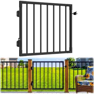 3ft x 36in Aluminum Deck Gate Kit with Self Closing Hinges & Latch