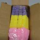 54pcs Easter Bunny Sponge Vase Filler, 3 Colors Easter Decorations for Home, Spring Decor Foam Bunnies for DIY Craft, Table Decor Centerpiece, Party Supplies, Indoor Table Decorations