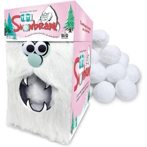 Big Discoveries Yeti Snowbrawl - A Snowball Stacking Brawl Card Game | Includes 40 Snow Balls - Fun Board Game for Kids, Teens, Adults