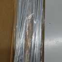 OUPSAUI 10 Inch Galvanized Landscape Staples Stakes, 12/25/50/100/200pcs Garden Metal Stakes for Weed Barrier Fabric, Fence Stakes, Tent Stakes, Christmas Decorations (25pcs)