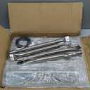 CANDANA Replacement Parts for Nexgrill 4 Burner 720-0830H 720-0830D 720-0783C 720-0783E 720-0958A, 17" Stainless Steel Grill Grate, Grill Burner, Heat Plate, Igniters for 5 Burner 720-0888N