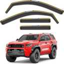 in-Channel Window Rain Guards Fit for 2025 2026 Toyota 4Runner, Extra Durable Window Visors Window Deflectors Vent Visors Vent Shades Car Accessories-4 pcs