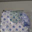 Coobiiya Lunch Bag Women, Lunch Box for Women Adult Men, Small Lunch Bag Leak-proof Cute Lunch Tote Large Capacity Reusable Insulated Cooler for Work/Office/Picnic/Travel-Blue Daisy