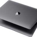 for MacBook Pro 13 inch Case [100% Color Match] [Ultra Thin Armor] 2022-2016 M2 M1 A2338 A2289 A2251 A2159 A1989 A1706 A1708 Protective Hard Shell Matte Cover for Laptop - Space Gray Clear