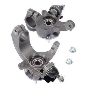 labwork Front Driver and Passenger Side Wheel Hub Bearing Steering Knuckle Assembly Replacement for Ford Transit Connect 2010 2011 2012 2013 Replacement for 698-467 698-466