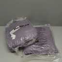 Bedsure Queen Comforter Set Grayish Purple - Bed in a Bag Queen Size 7 Pieces, GentleSoft™ Pintuck Bed Set Gift for Family, Pinch Pleat Grayish Purple Comforter with Sheets, Pillowcases & Shams