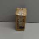 Pandaloo Glass Cups With Lids and Straws -20 Fl Oz- Perfect Size Iced Coffee Cup - Smoothie Cup With Bamboo Lid and On the go Lid (Sunny Lime, 1 Count (Pack of 1)