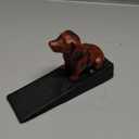 Tofficu Cast Shaped Door Stopper Vintage Decorative for Home Collision Floor Protector for Bedroom Living Room and Garage Use