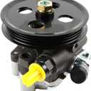 Power Steering Pump with Pulley Replace OE 21-5362 Fits for 2004-2006 Sienna 3.3L V6 3MZFE Aftermarket Parts (for 01-07 Town & Country/Voyager/Caravan V6 3.3L)